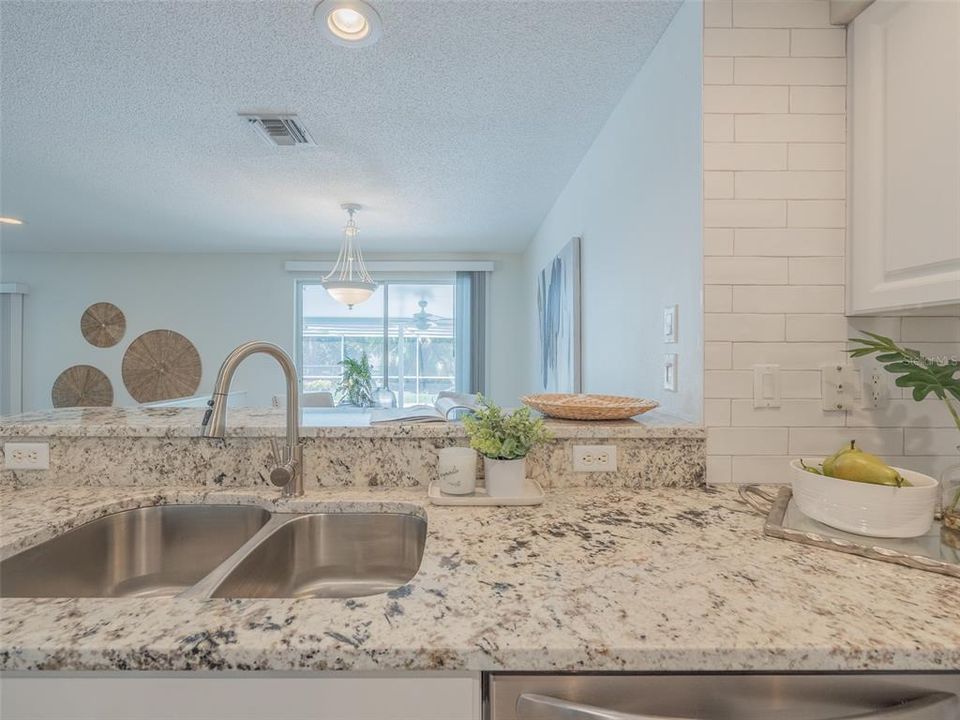 Fully stocked kitchen