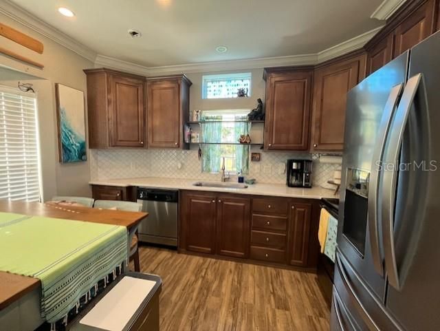 View of Kitchen from Living Room