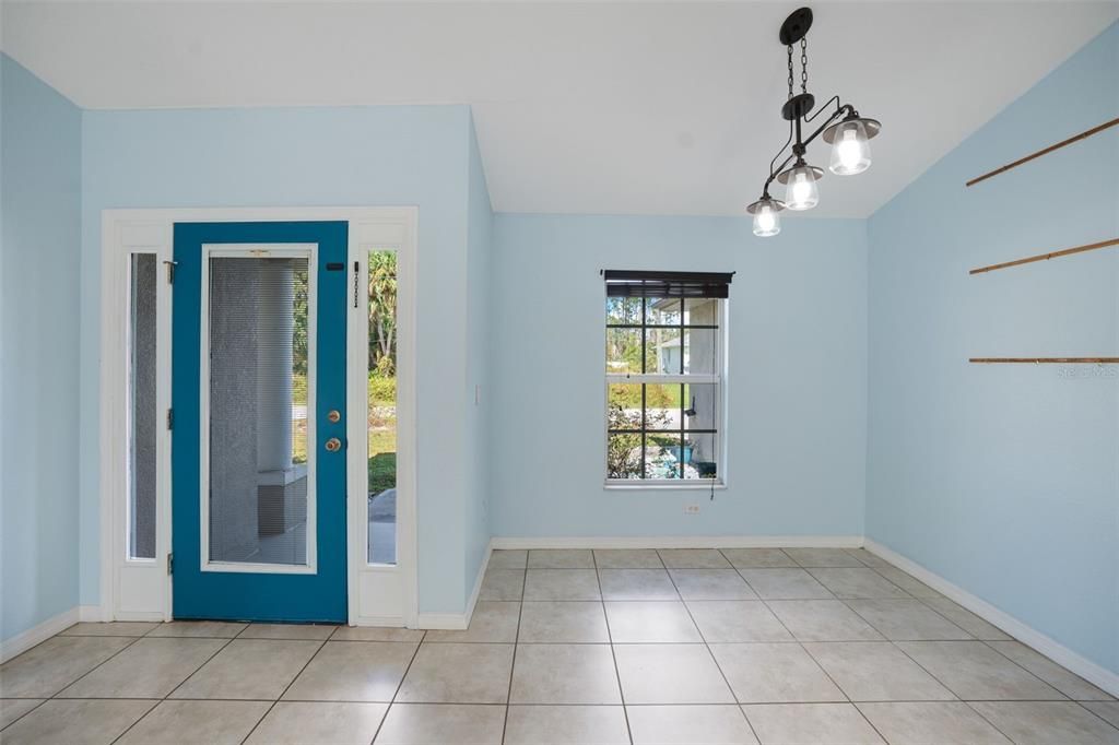 Foyer, dining room