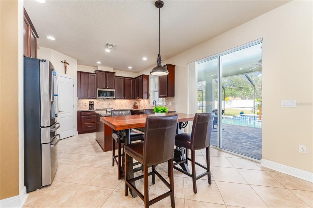 Dining Space in Kitchen