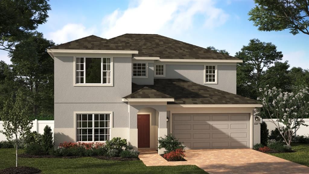 Front Exterior Rendering