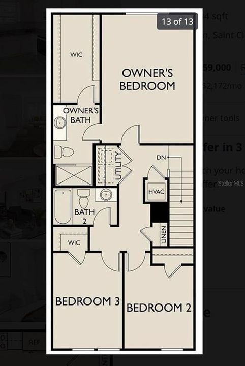 For Sale: $355,000 (3 beds, 2 baths, 1594 Square Feet)