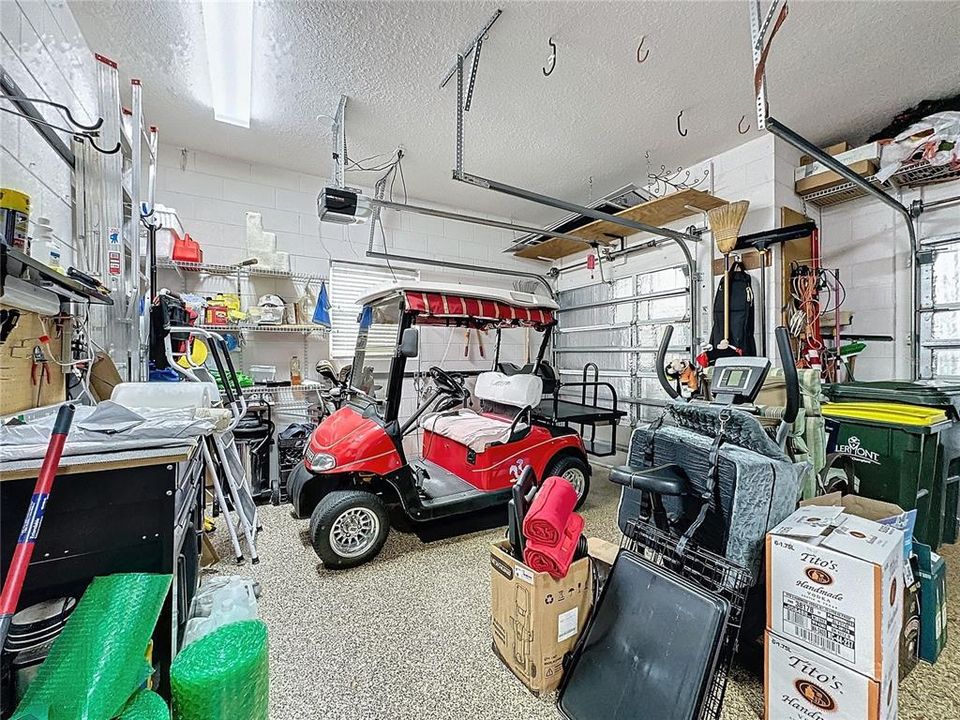 Golf cart is included in sale