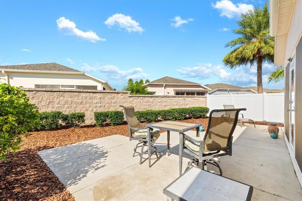 Back Yard Patio