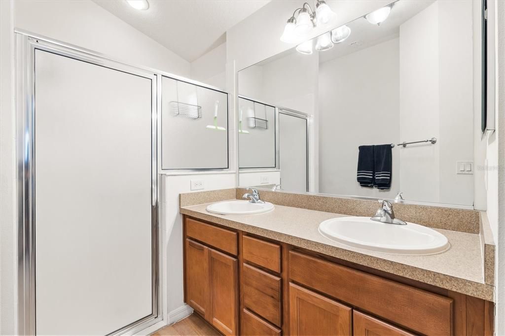 Master Bathroom with Walk in Shower