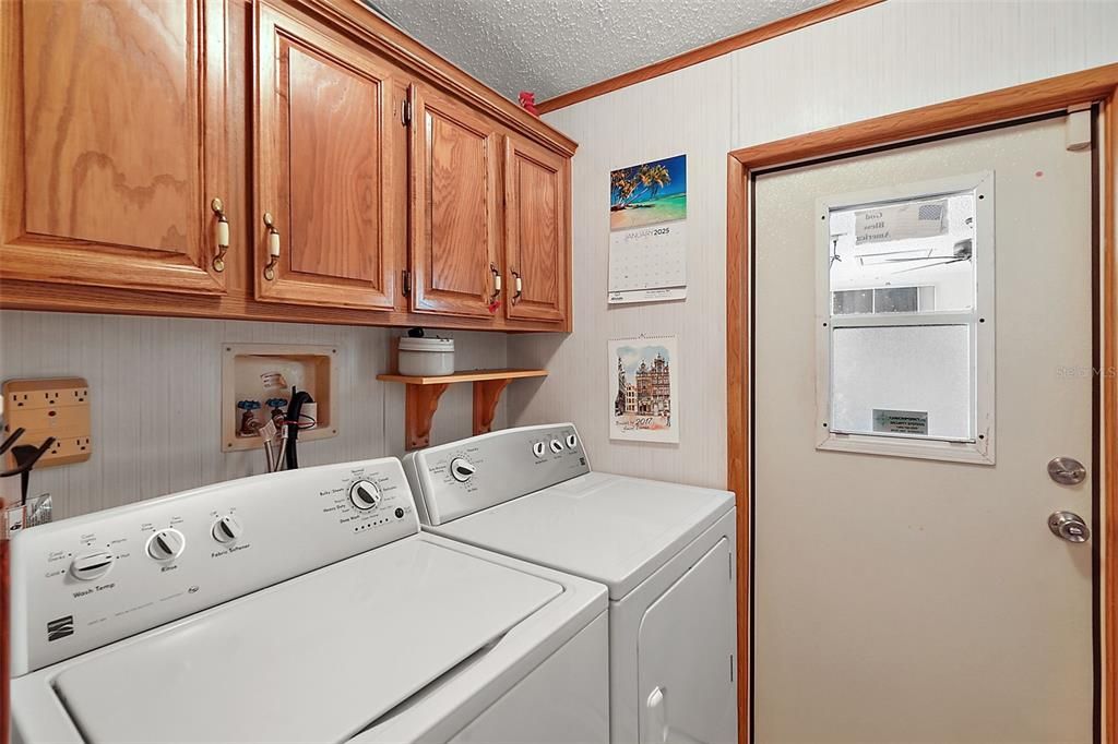 Indoor Laundry Room