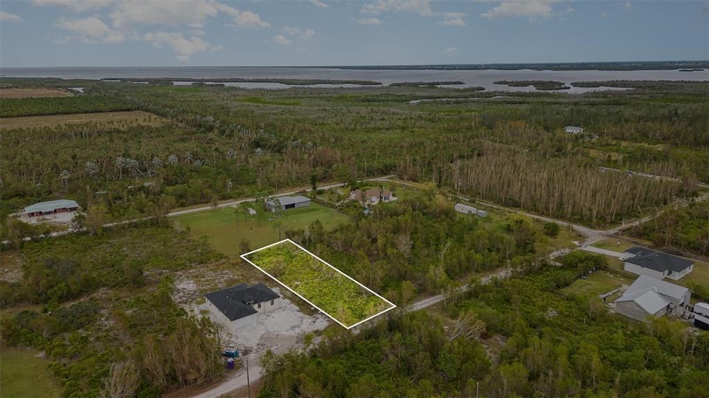 Aerial View of Property