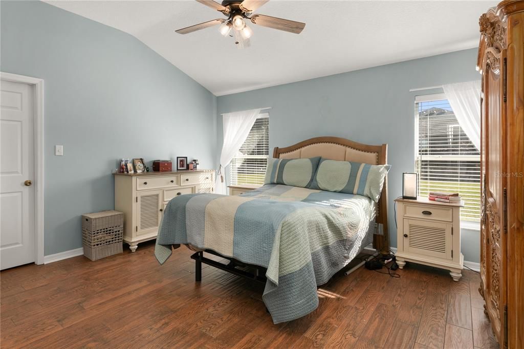 Primary Bedroom- Ceramic Tile Plank Flooring