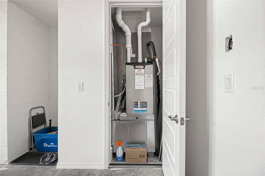 Utility/Furnace Closet