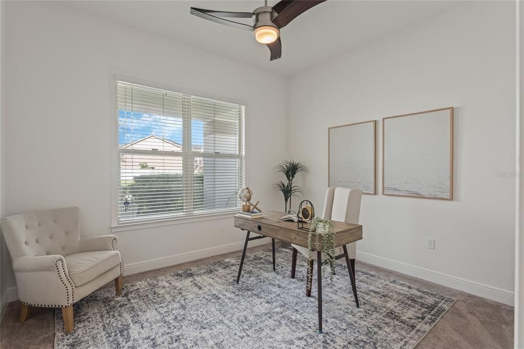 Bedroom 3, Downstairs--makes a great office or in-law suite!