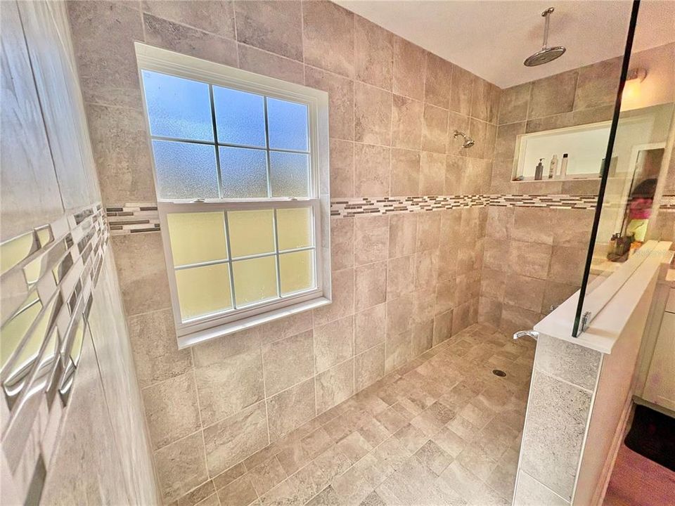 Master Walk-in Shower