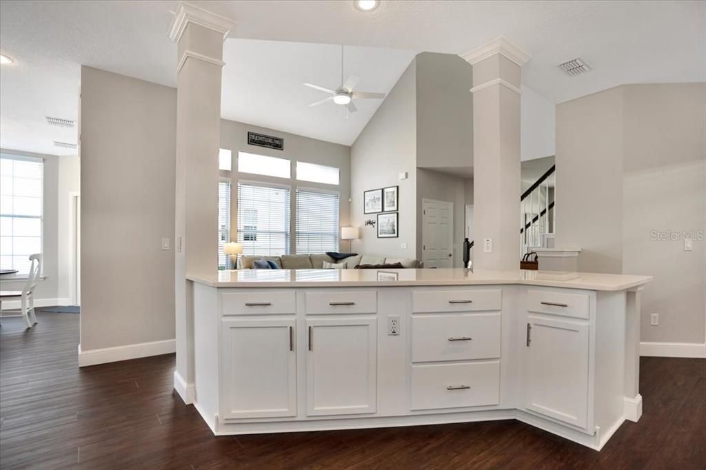 Kitchen toward Living Room