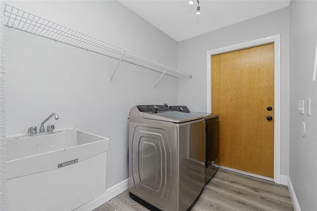 Laundry Room with Washer and Dryer