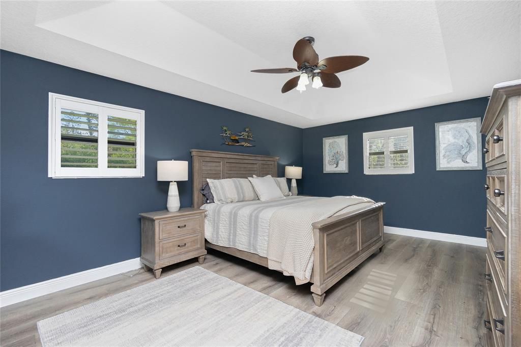 Primary Bedroom with Ceiling Fan