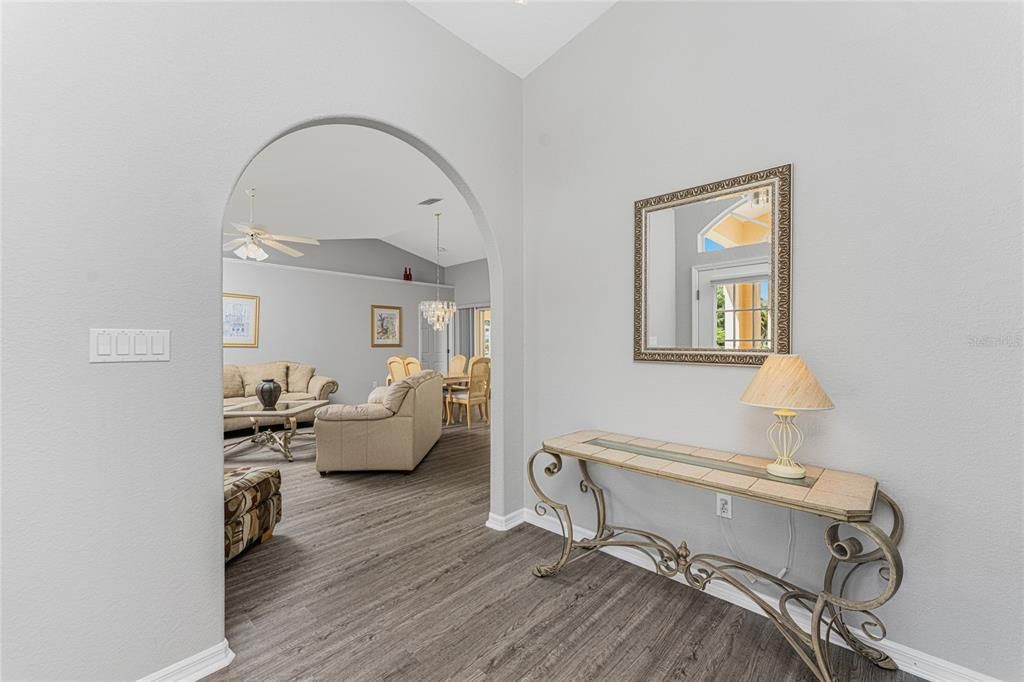 Foyer into Living Room