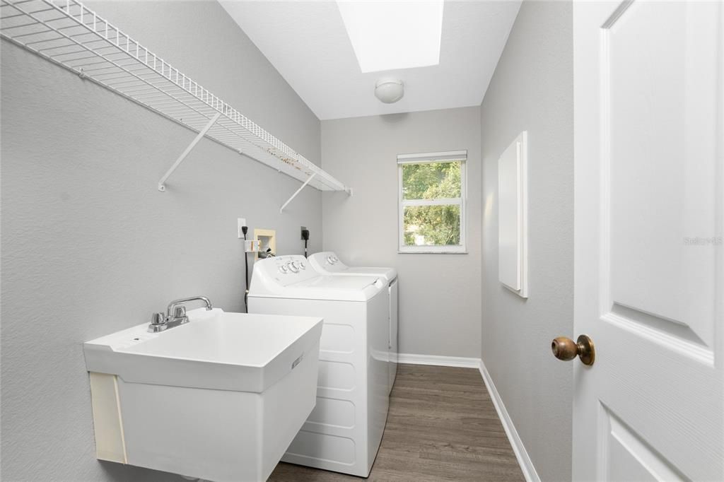 Laundry Room with Washer and Dryer