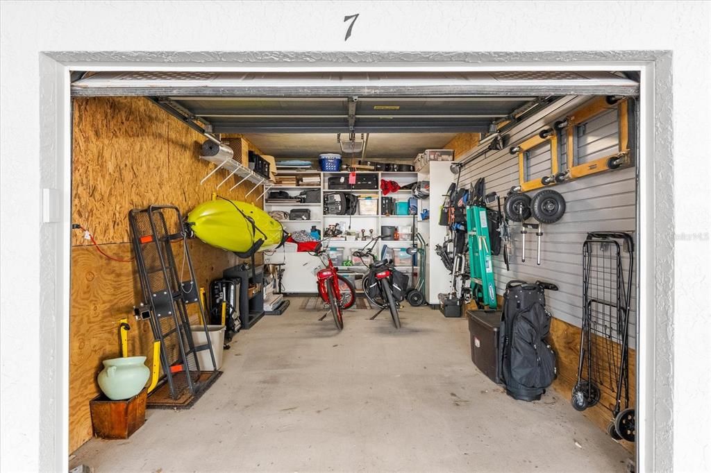 One car garage