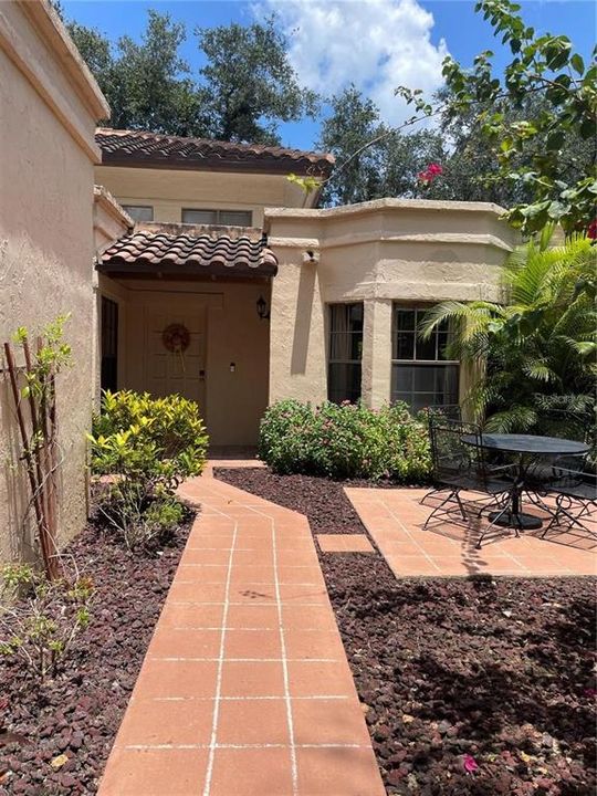 Front Courtyard Entry