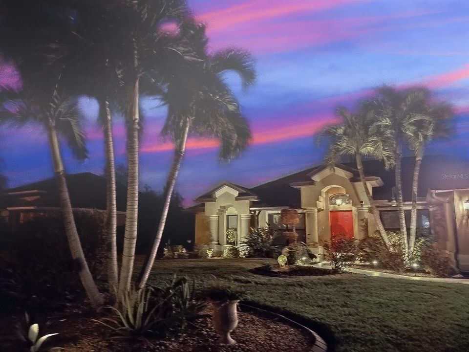 mature landscaping creates beautiful curb appeal