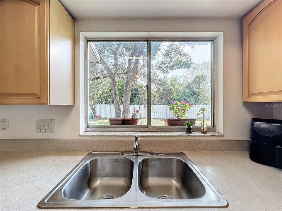 Kitchen with a view