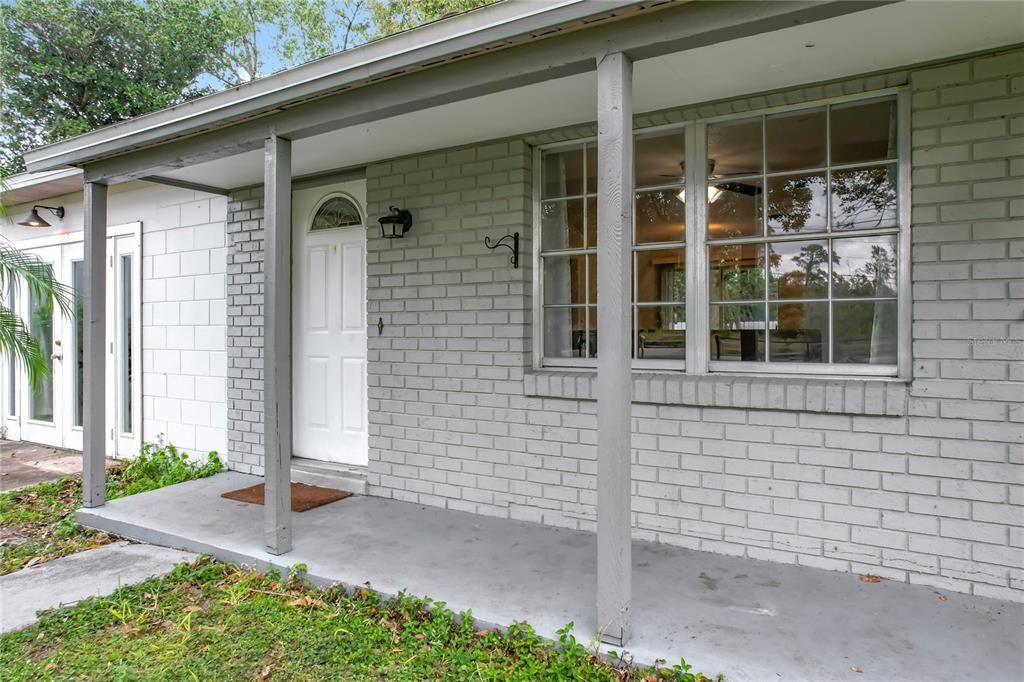 Cute front porch