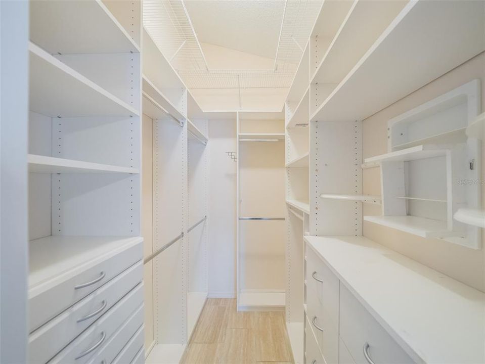 Master Suite Walk-in Closet