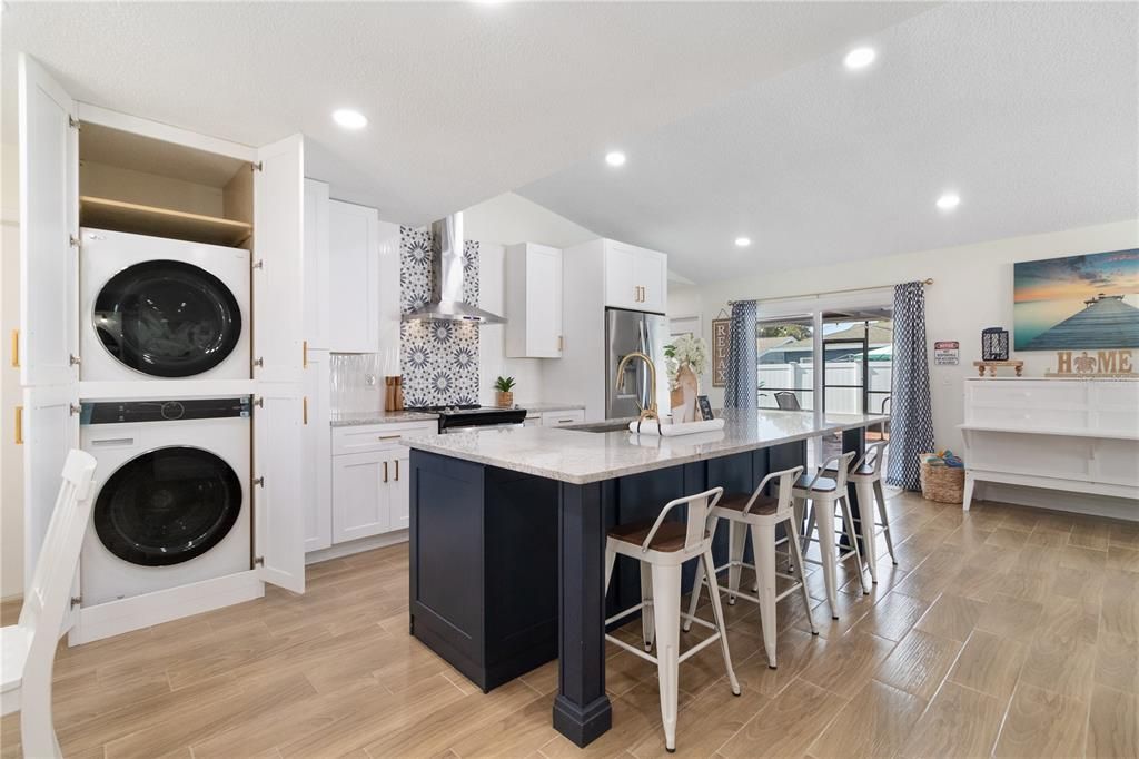 Kitchen/ Laundry Closet