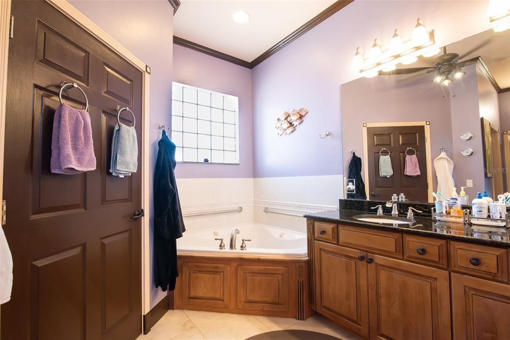 Master Bathroom, Jacuzzi Spa Tub