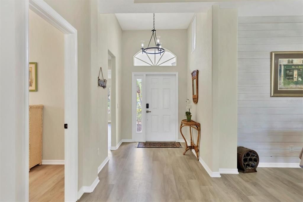 Light and Bright front entryway