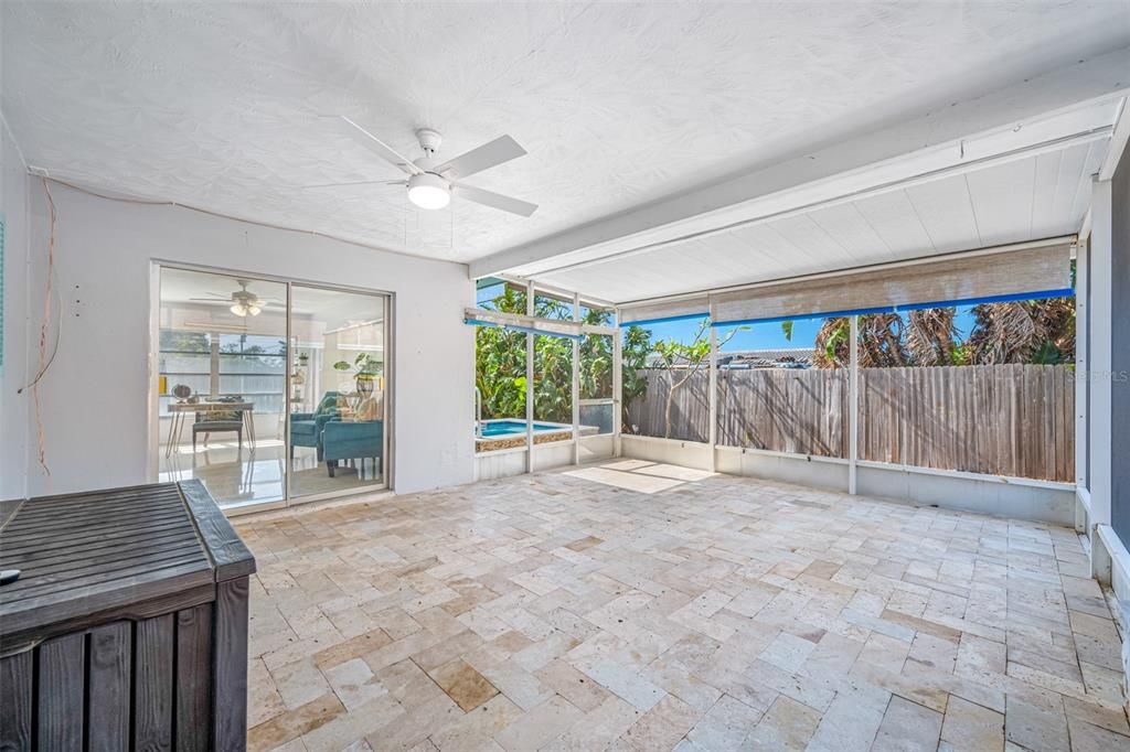 Enclosed porch