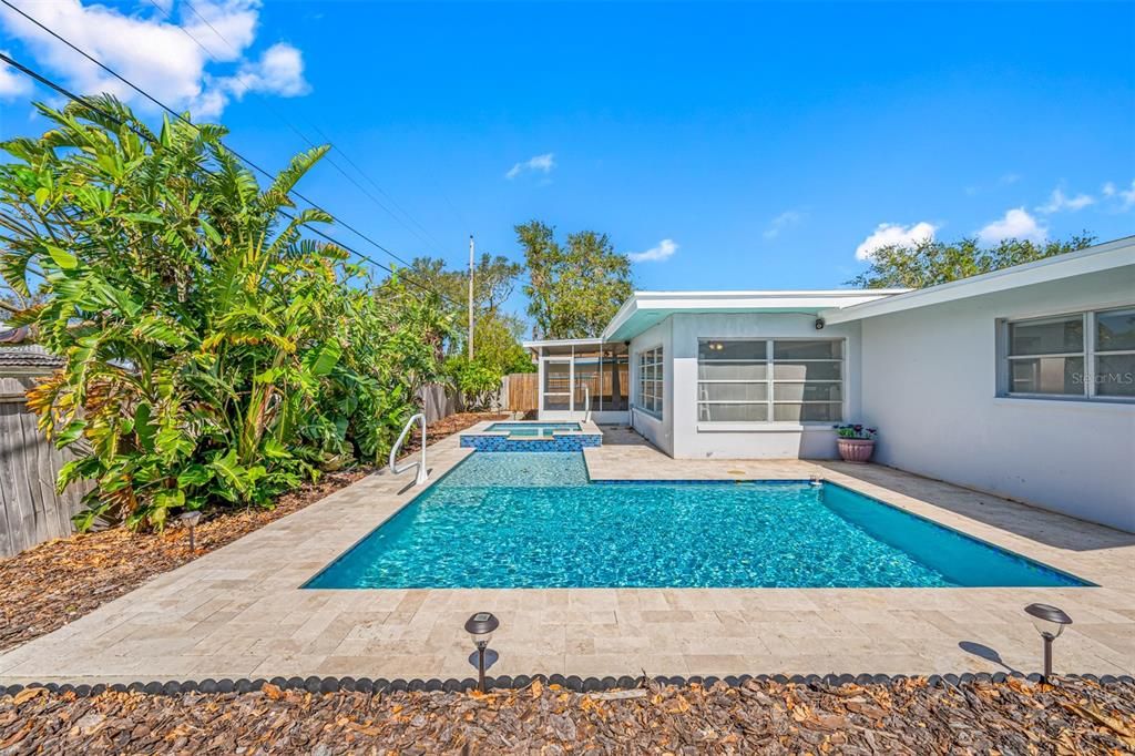 Heated Saltwater pool