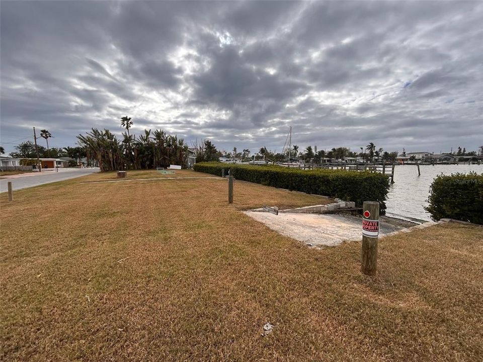 Boat Ramp is part of this exclusive water access Park, just steps from your front door