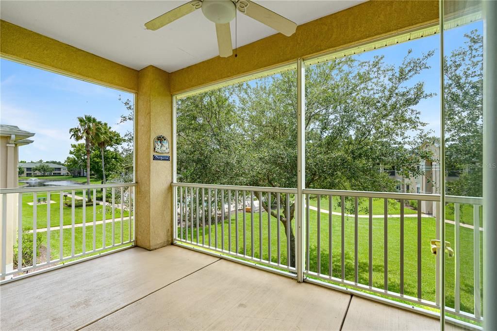 Screened Balcony