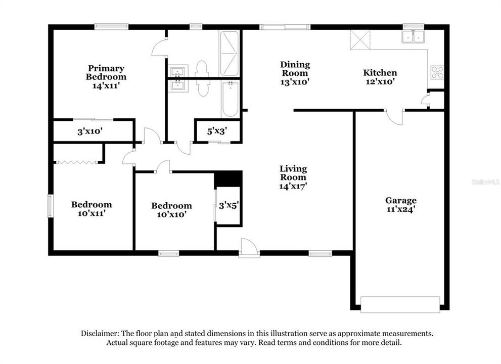 For Rent: $1,980 (3 beds, 2 baths, 1470 Square Feet)