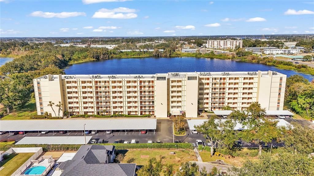 Front of Spring Lake Towers