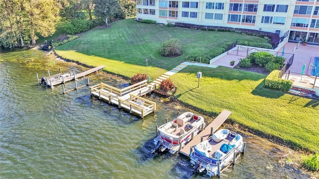 Private Dock with Boat Slip Rentals