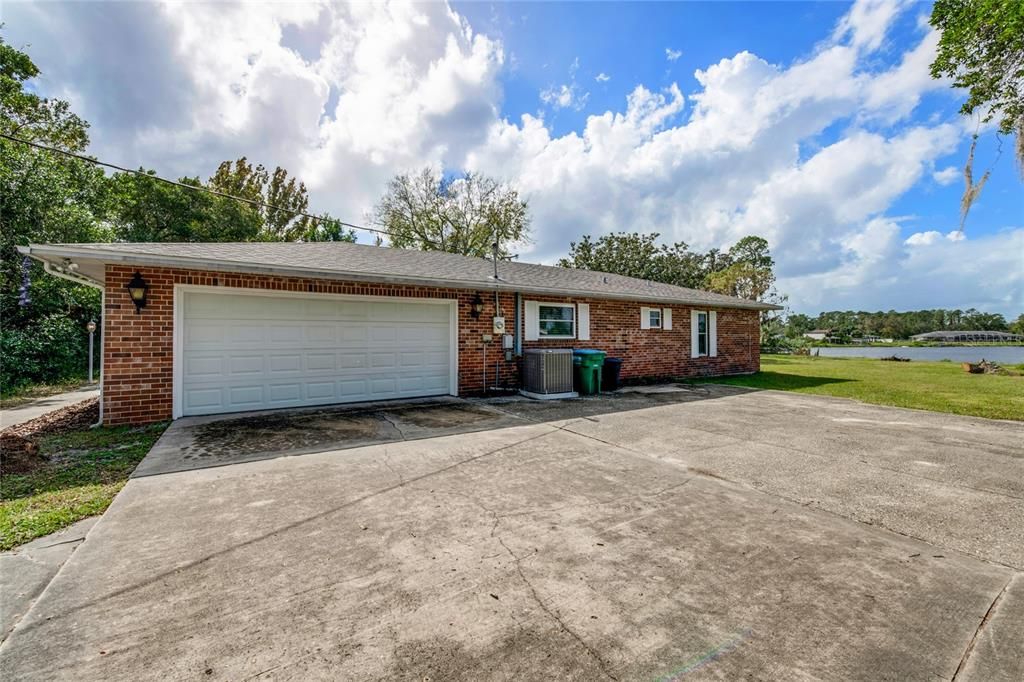 Garage/Side View of House