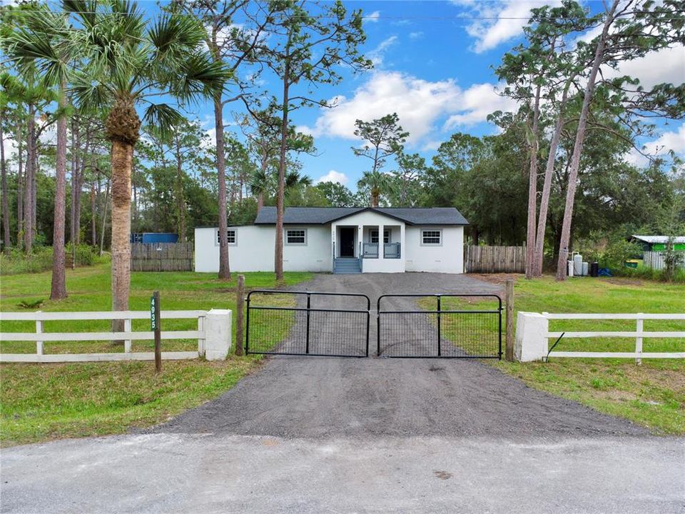 Gated Driveway