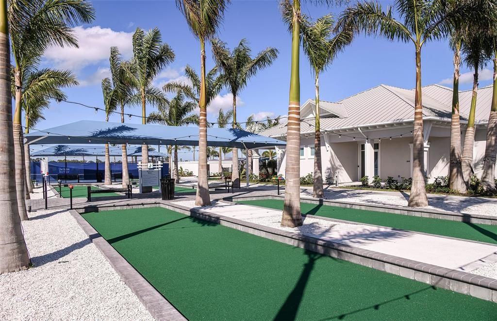 Bocce Ball Courts