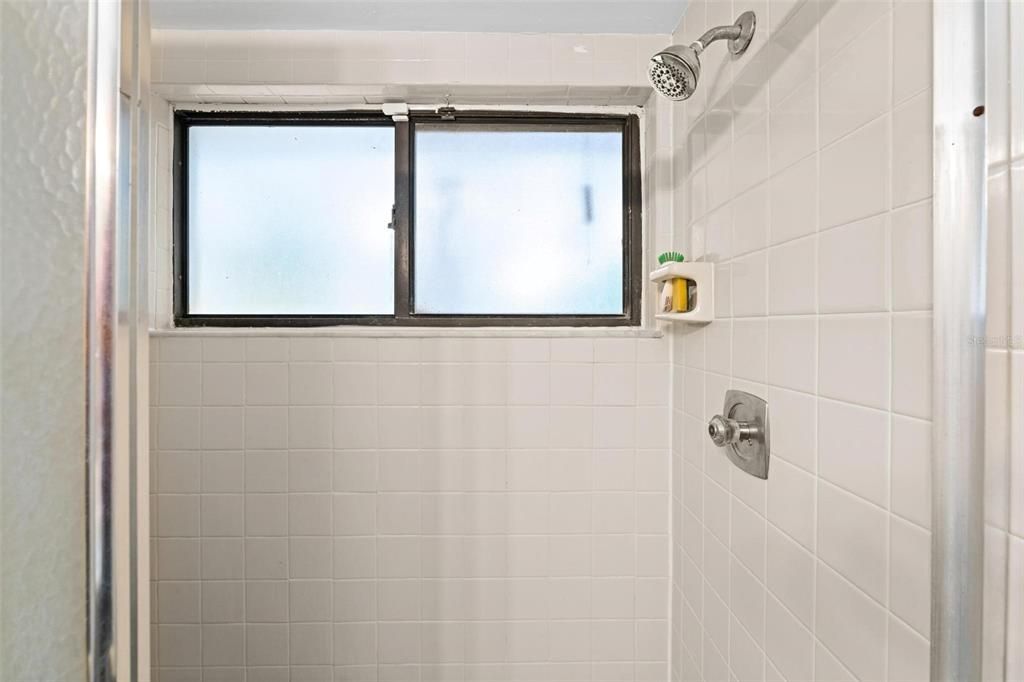 Shower in Primary Bath