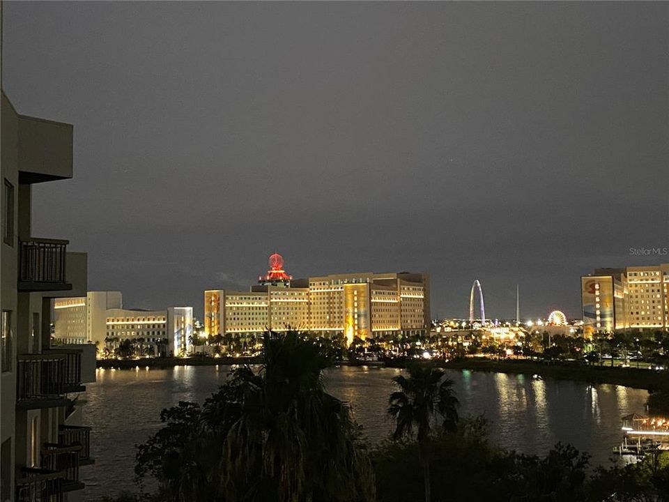 View from your balcony.