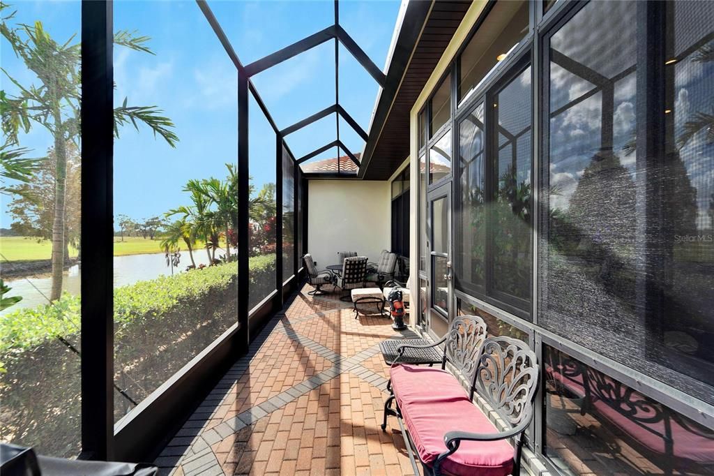 Screened in Lanai with spectacular Views