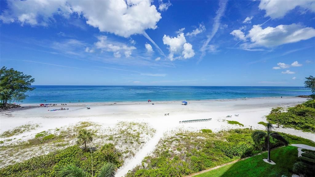 Whispering Sands' private beach.