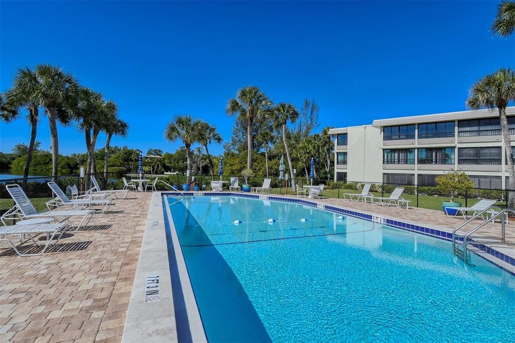 Clubhouse pool.