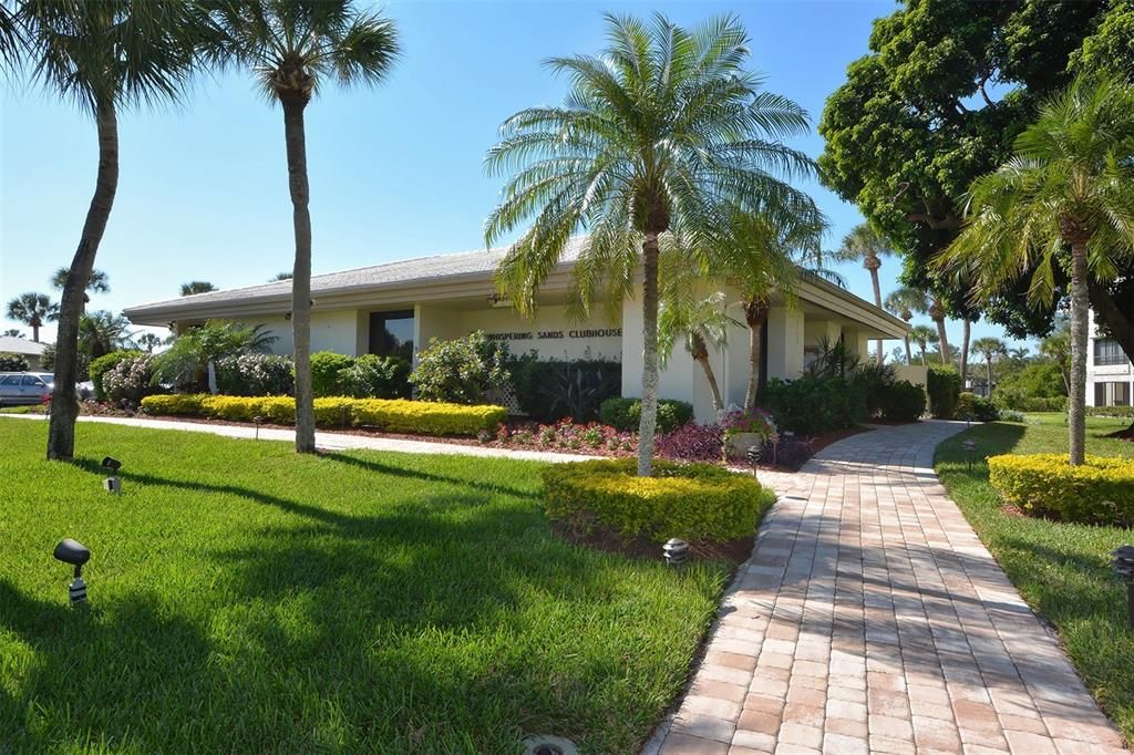 Main clubhouse in the center of the property.