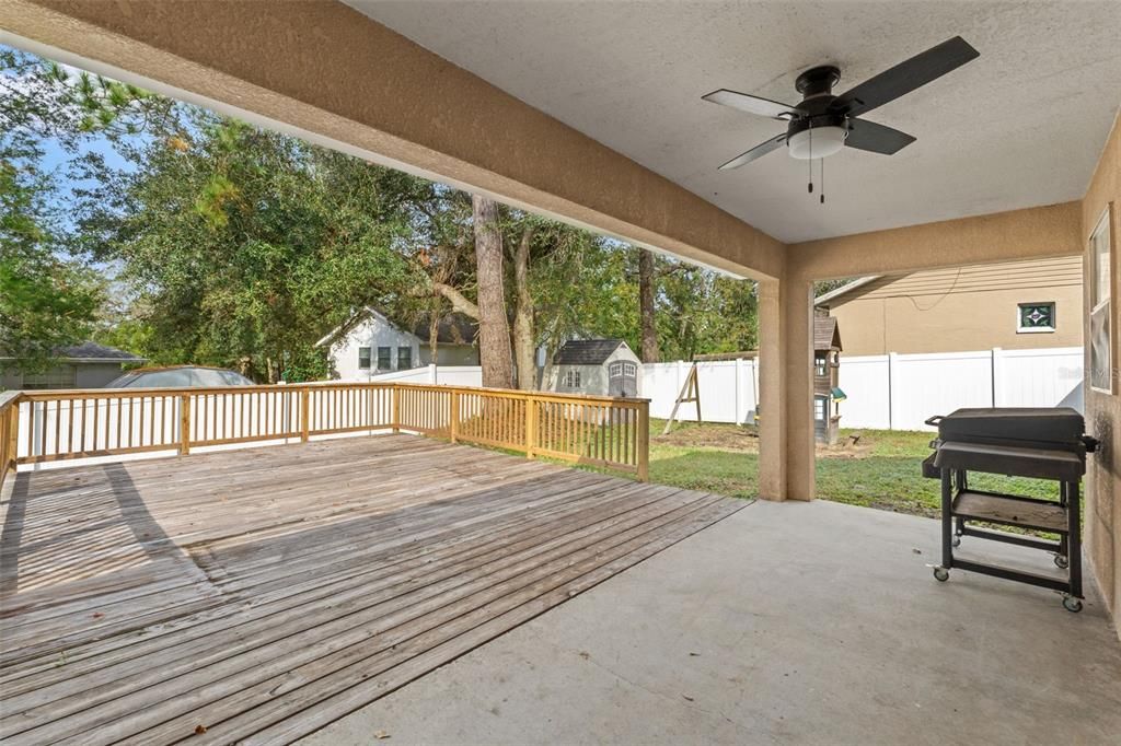 Outdoor living space