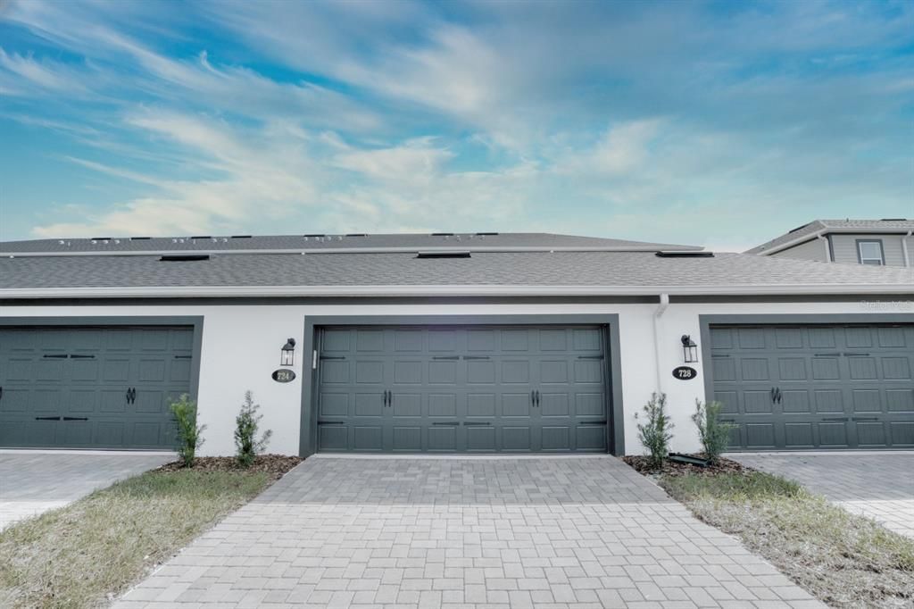 Rear 2-Car Detached Garage