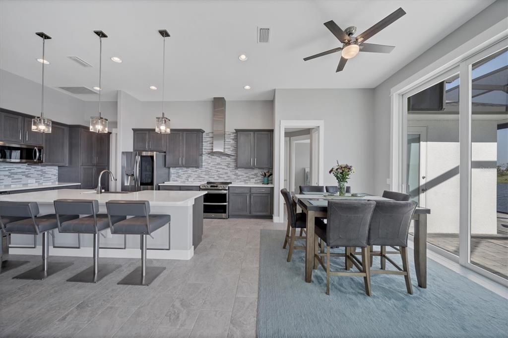 Open COncept Kitchen and Dinning Room