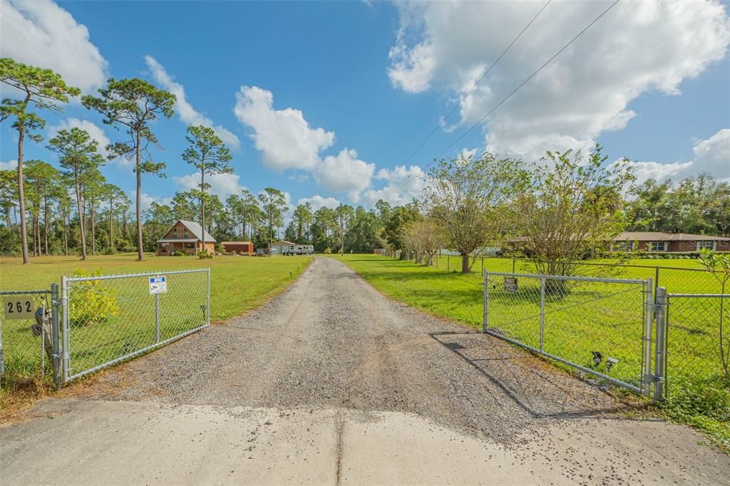 Gated Driveway