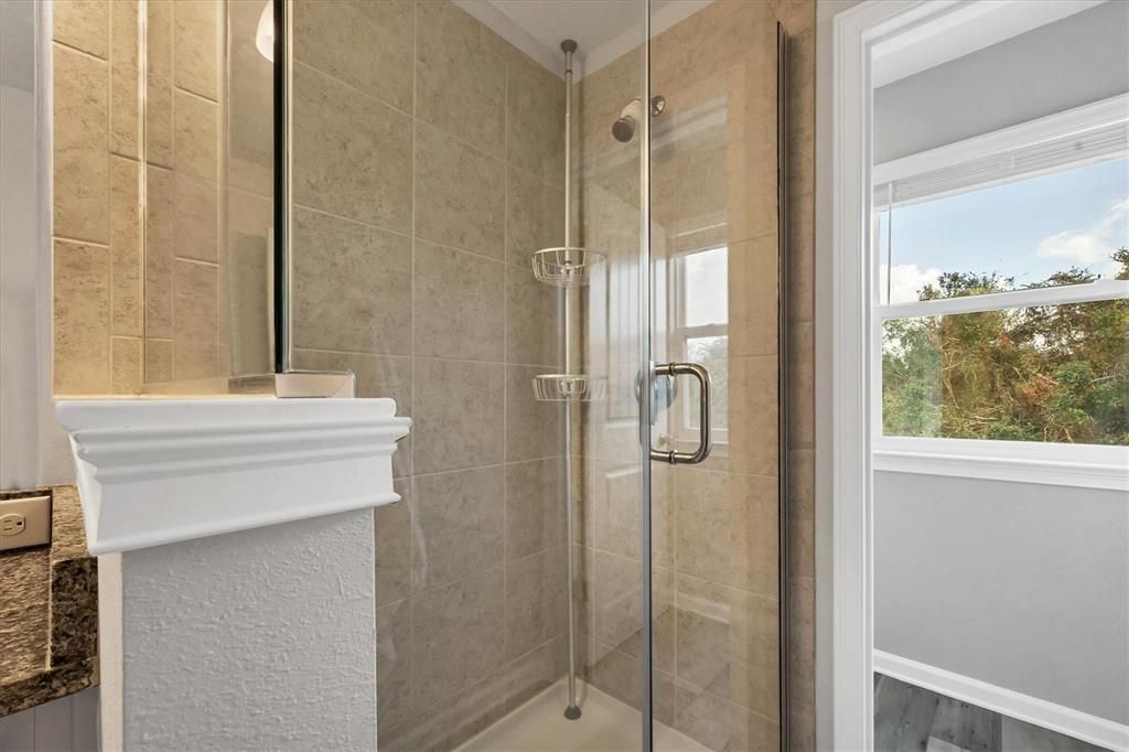 New Seamless Glass Shower